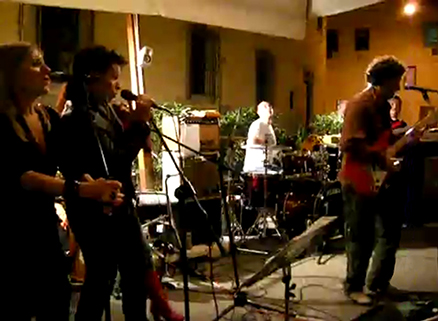 Nick Becattini Band live in 2009, unknow venue, Italy pict